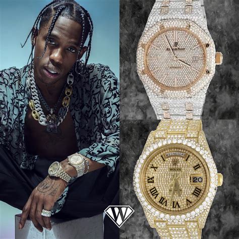 bussy rolex iced out travis scott|travis scott jewelry store.